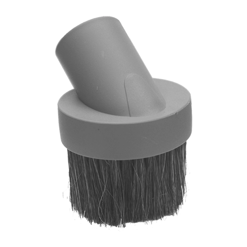 round dusting brush central vacuum
