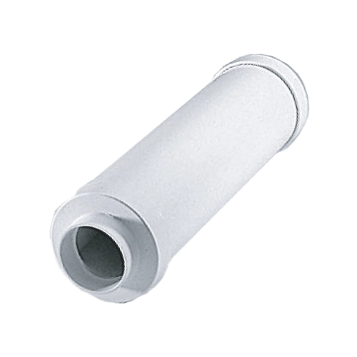 vacuum exhaust muffler noise reduction